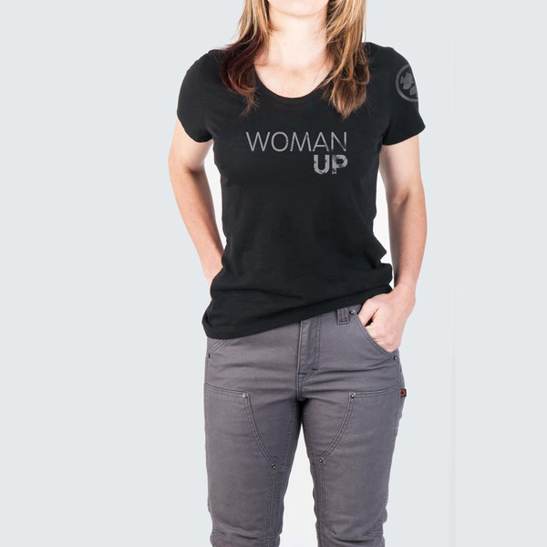 Dovetail Workwear Women's Graphic Crew - Woman Up